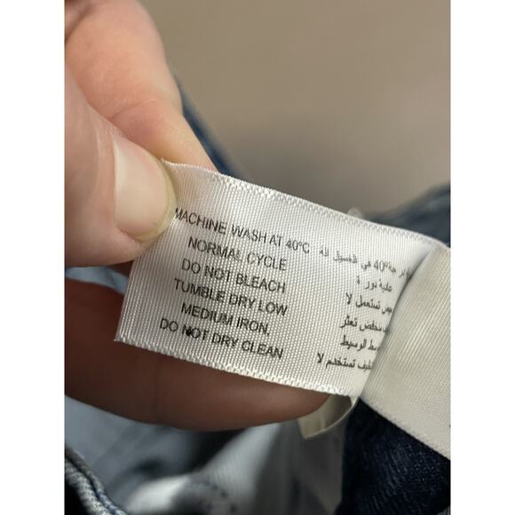 Nuon Rodeo Crop Jeans Mens 30 Distressed Blue Denim Stretch Straight Fit W30 - Picture 10 of 10